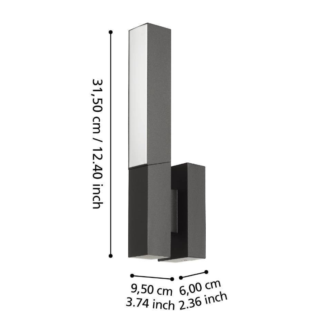Aplica LED Exterior 2X4.5W IP44 900709 NEAGRA Lighting