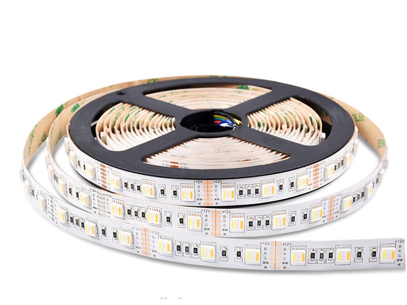Banda Led 5050 60 Smd-Ml Interior Rgbww - Rola 5 Metri Strips