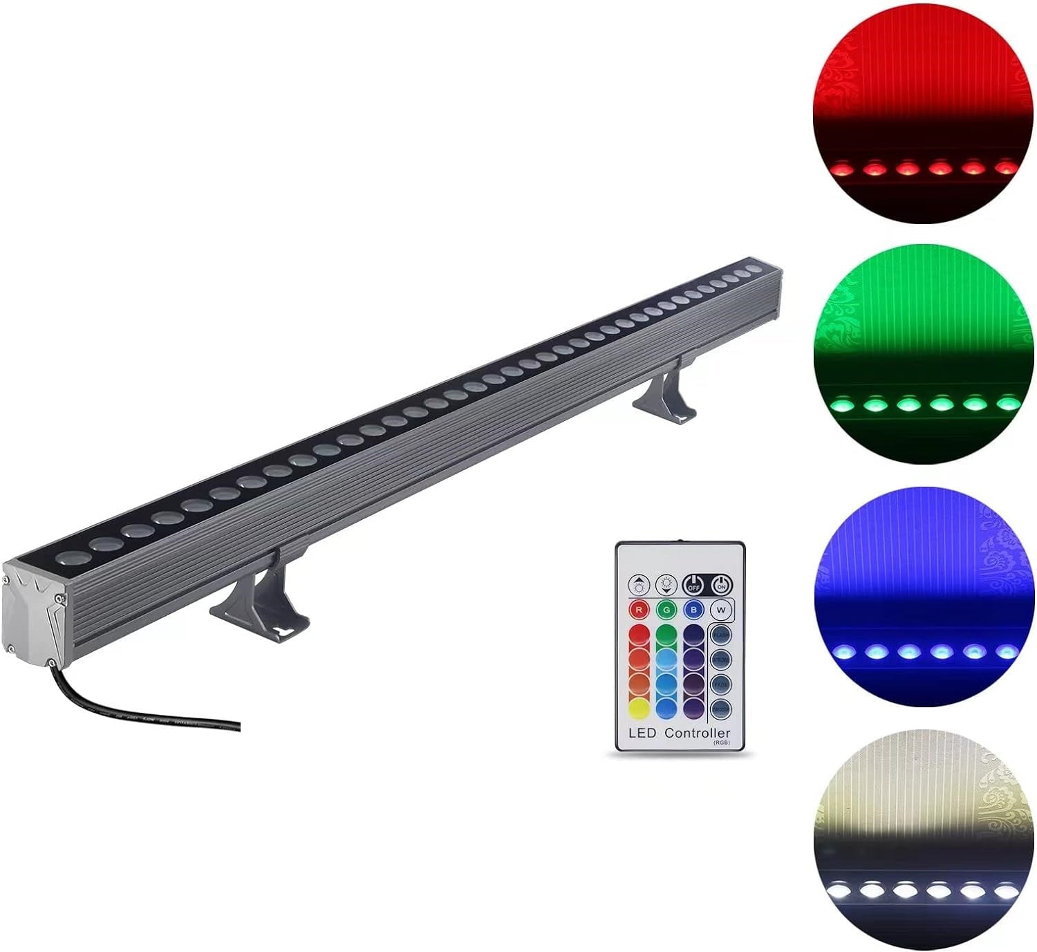 Corp Iluminat LED Arhitectural RGB 24W 100cm IP65