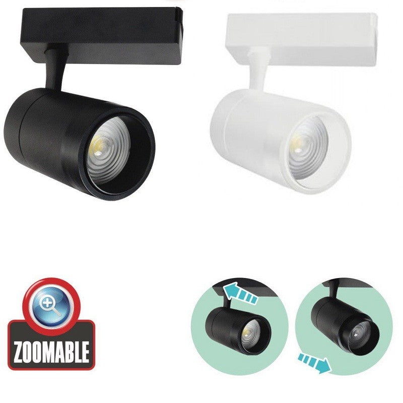 Spot Led Magazin Sina 30W Zoomable Track Light