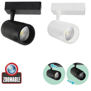 Spot Led Magazin Sina 30W Zoomable Track Light