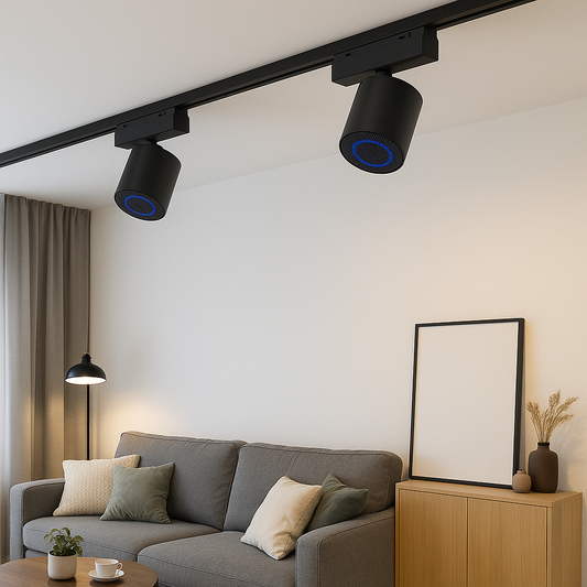 Spot pe Sina cu Boxa Bluetooth Integrata 10W 1050BK SPOT MAGNETIC / MAGNETIC TRACK LIGHT SPOTLIGHT