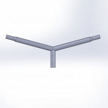 Brat Dublu 180 Grade 2X100Cm Street Light Pole