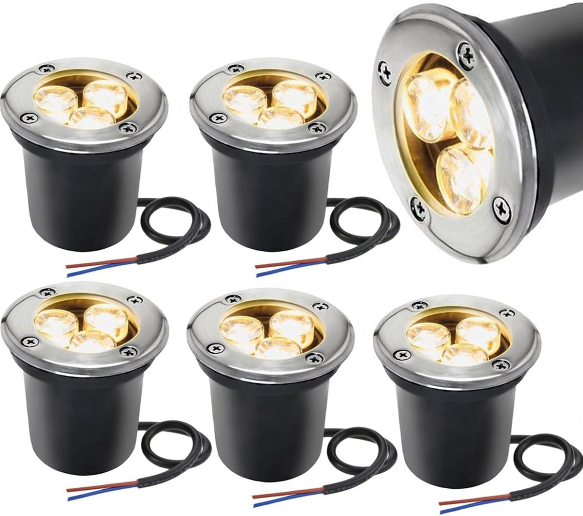 Spot Led Exterior 3W Pardoseala Incastrabil 220V Exterior Lamp