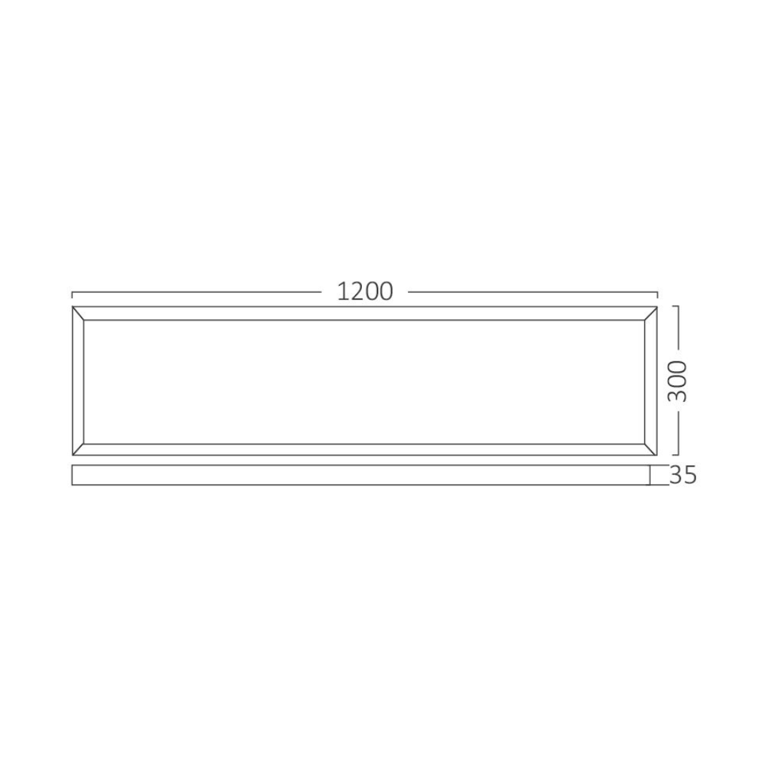 Plafoniera LED 50W 3 Functii 120CM / 50W / 3 FUNCTII led ceiling light