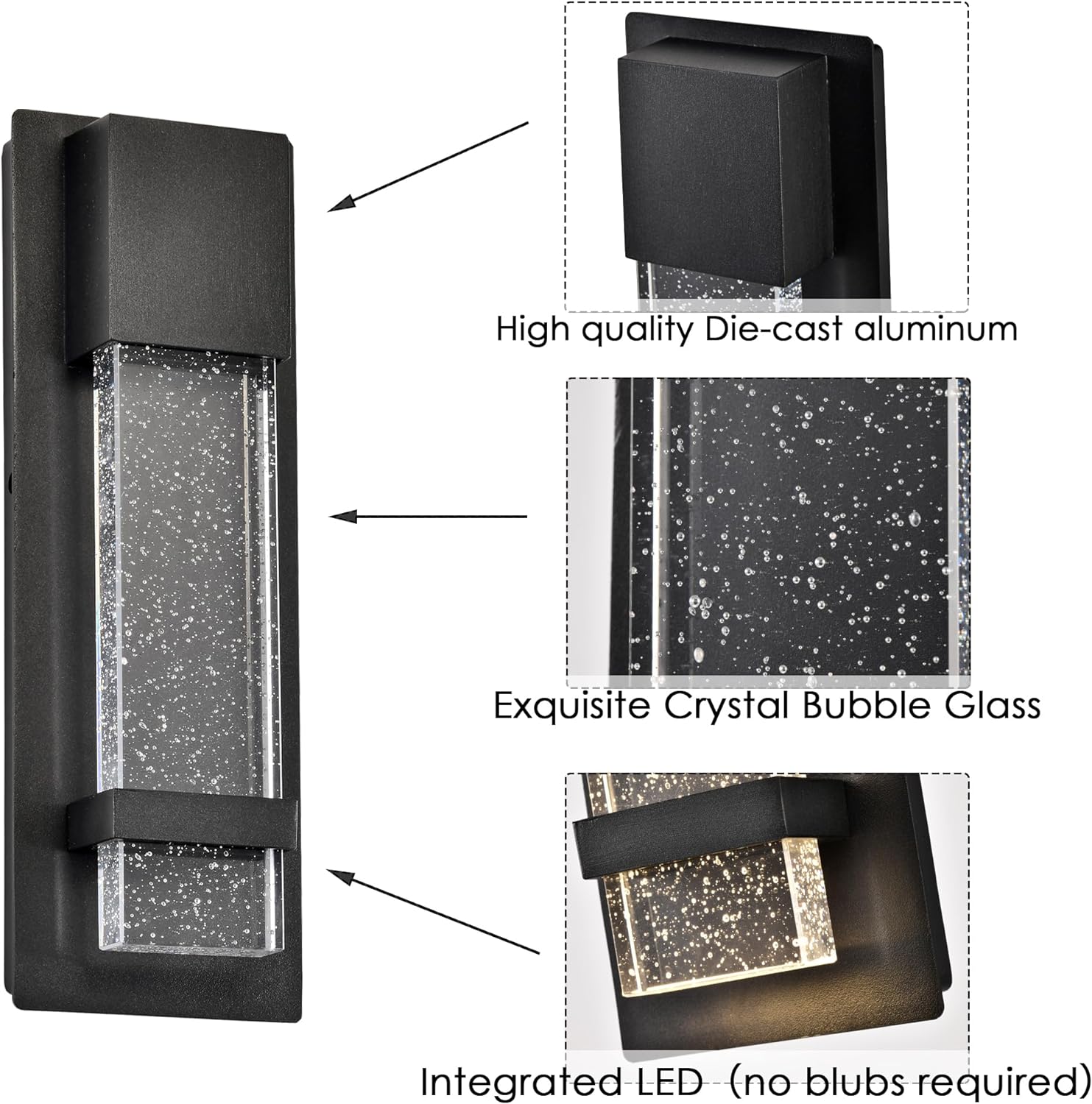 Aplica Led 6W Eglo Villagrazia 98153 Exterior Wall Light Fixtures