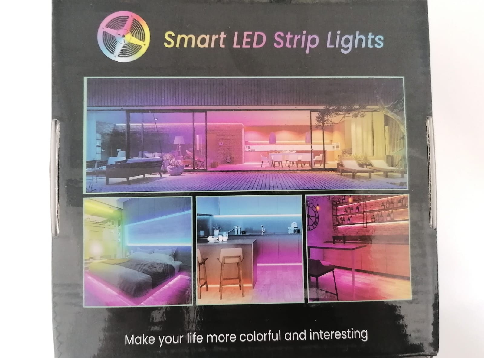 Kit Banda Led Rgb 12V Smart Ip65 5 Metri Alexa & Google Assistant Strips