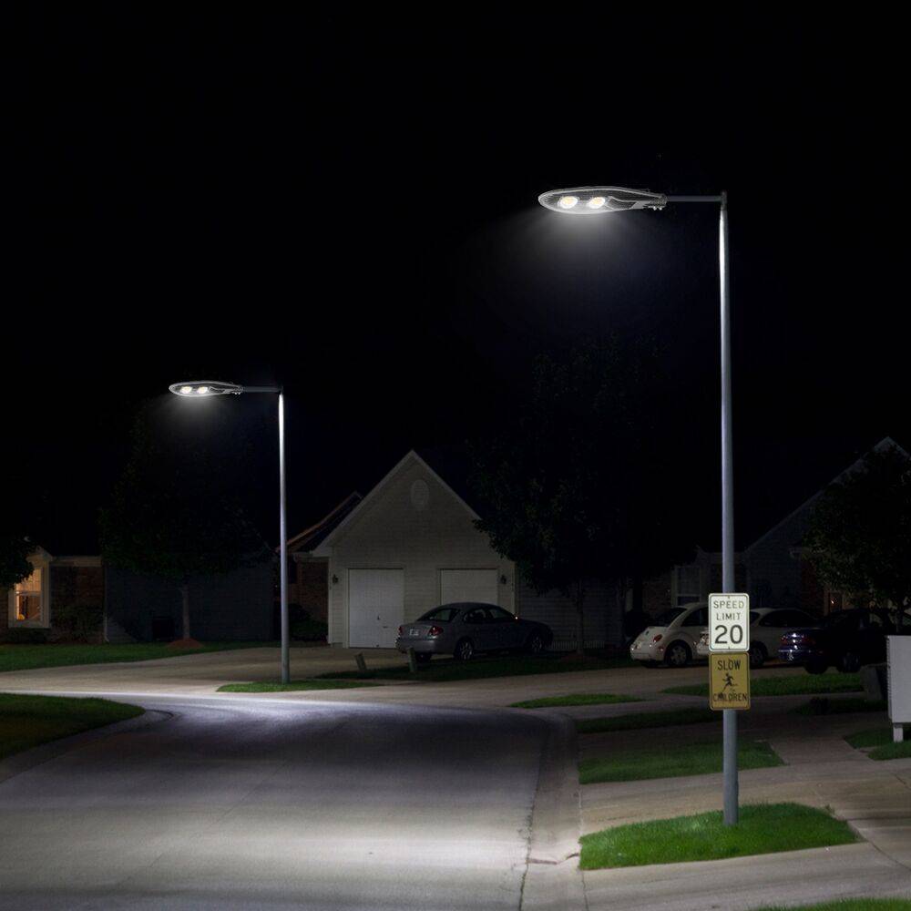 Lampa Led 100W Iluminat Stradal Cob 9000 Lm Street Light Pole