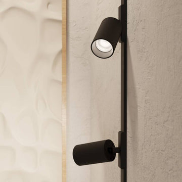 Spot LED Pentru Sina TPLUS Slim 6.6W CCT Negru