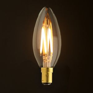 Bec Led E14 4W Filament Lumanare Bulb
