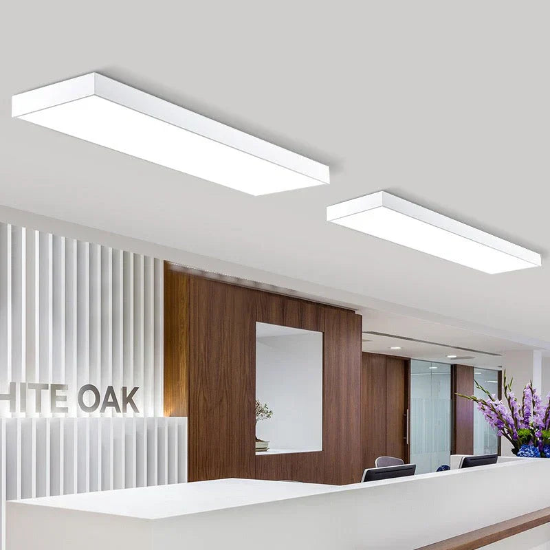 Panou LED 72W 117.5 x 28cm Alb Aplicat/Suspendat Echivalent 400W PANOU LED APLICAT / 72W / ALB RECE LED PANEL