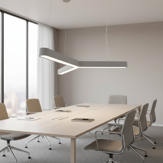 Lustra LED TriCore Slim Gri Mat 100W CCT