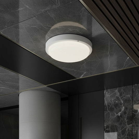 Aplica LED Rotunda Exterior 6400K Rotunda 18W BAT 100lm/W XAVI Alba