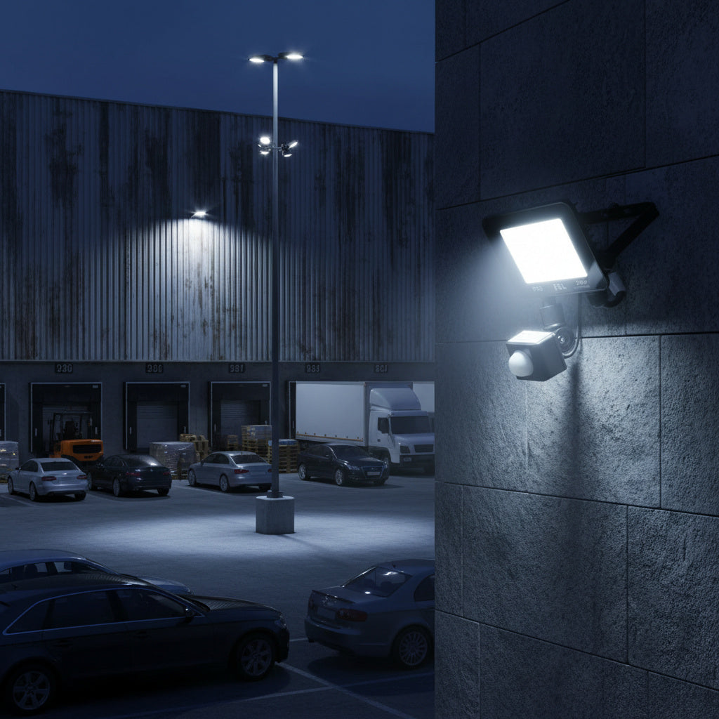 Proiector LED Galaxy 20W IP65 cu Senzor de Miscare