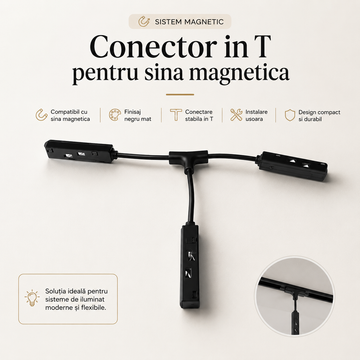 Conector Alimentare in Forma T Sina Magnetica