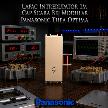 Capac Intrerupator 1M Cap Scara Bej Modular Panasonic Thea Optima
