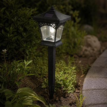 Felinar LED Gradina Solar RIGA