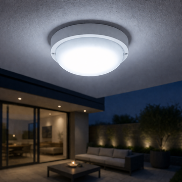 Aplica LED 20W Rotunda BAT ZAVI Alba Exterior