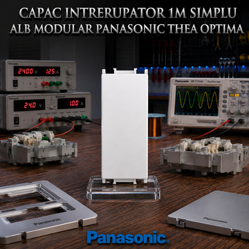 Capac Intrerupator 1M Simplu Alb Modular Panasonic Thea Optima