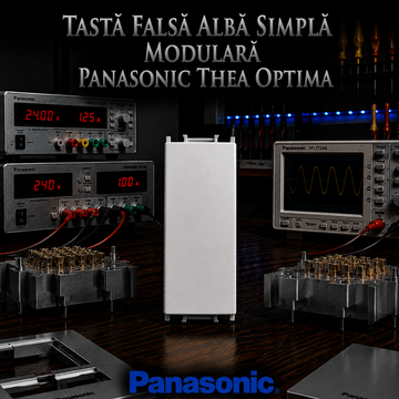Tasta Falsa Alba Simpla Modulara Panasonic Thea Optima