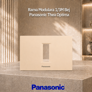 Rama Modulara 1/3M Bej Panasonic Thea Optima