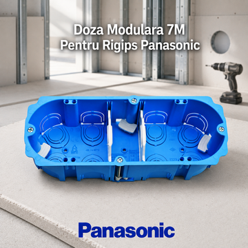 Doza Modulara 7M Pentru Rigips Panasonic