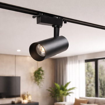 Spot LED Magazin Sina 12W Negru