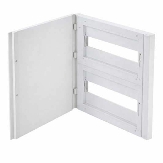 Capac Alb Mat Pentru Cutie De Distributie Modulara 2 Randuri 32 Module