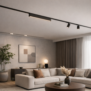 Spot Magnetic Liniar LED Urban Track 30cm 10W Negru