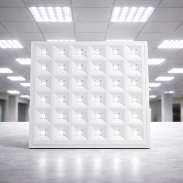 Panou LED Incastrat HexaGrid 96W 60x60cm