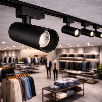 Spot LED Magazin Sina 20W Negru