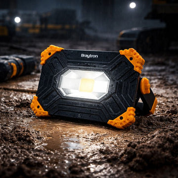 Proiector LED Portabil 20W 2000lm 6500K Cu Acumulator USB C