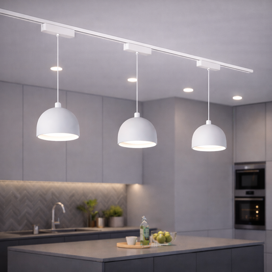 Pendul LED Urban Track 8W Magnetic 4000K Alb