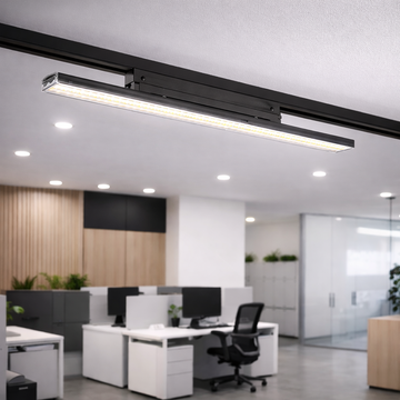 Spot LED 40W 60cm 6500K Negru Liniar