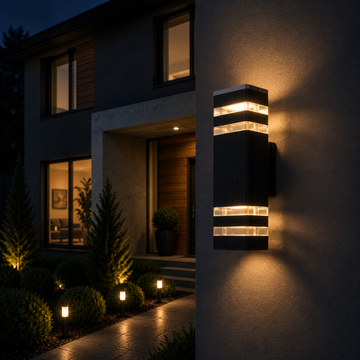 Aplica Exterior Maxi Vini Black Premium 2xGU10 IP54