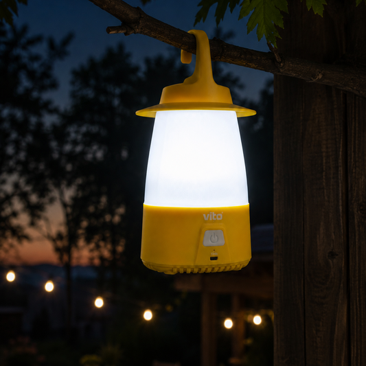 Lanterna LED Tip Felinar 25W cu Acumulator