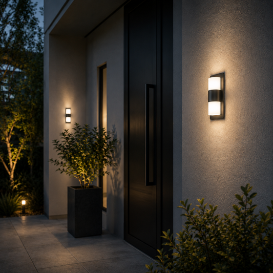 Aplica Exterior CISTIERNA Black & White Eglo