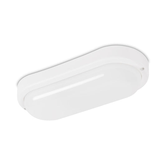 Aplica LED Ovala Exterior 18W Rotunda BAT 100lm/W XAVI Alba
