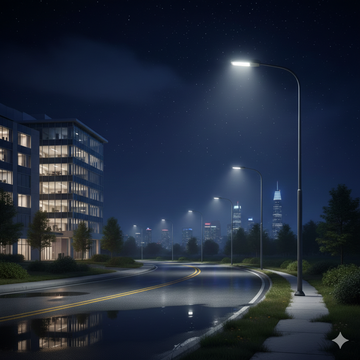 Lampa LED 100W Iluminat Stradal Slim 10.000 Lm