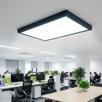 Panou LED 36W 60x30cm Negru Aplicat