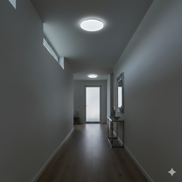 Spot LED 22W Slim Rotund Alb FRAMELESS