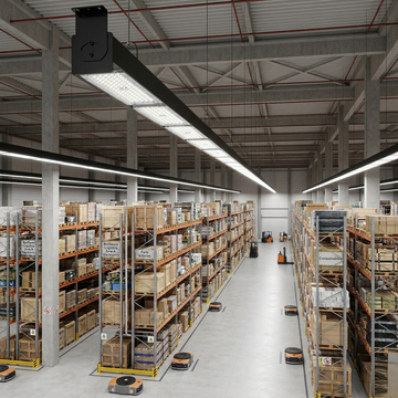 Corp LED Liniar HighBay Putere Reglabila 60W, 100W, 150W, 200W, 100cm CCT, Premium 5 ANI Garantie