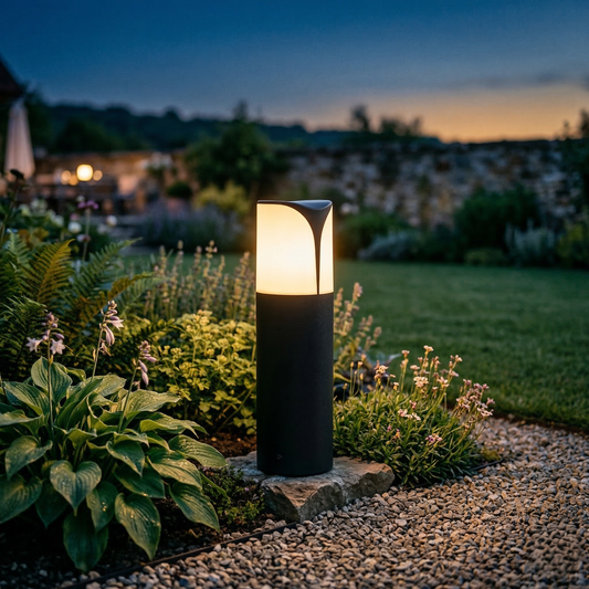 Stalp de iluminat exterior LIORA 1xE27 30CM