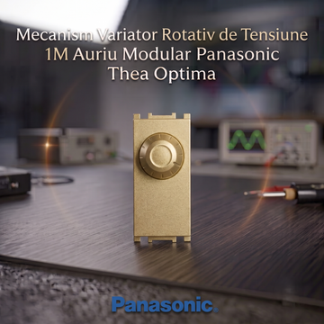 Mecanism Variator Rotativ de Tensiune 1M Auriu Modular Panasonic Thea Optima
