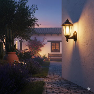 Felinar Perete Negru BEGONYA-2