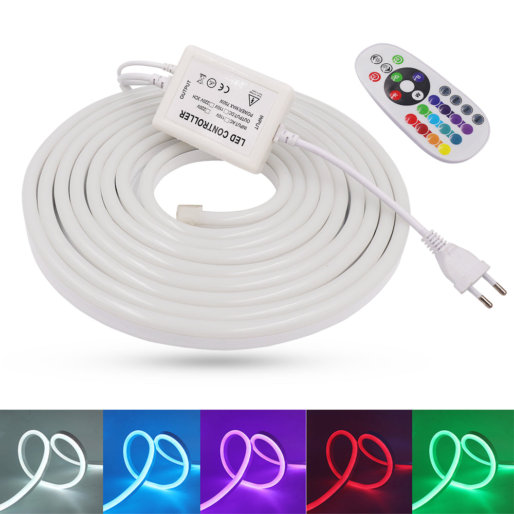 Kit Complet - Neon Flex Led Rgb 220V Strips