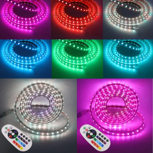 Rola Banda Led 5050 1 Rand Rgb 220V -100M Strips