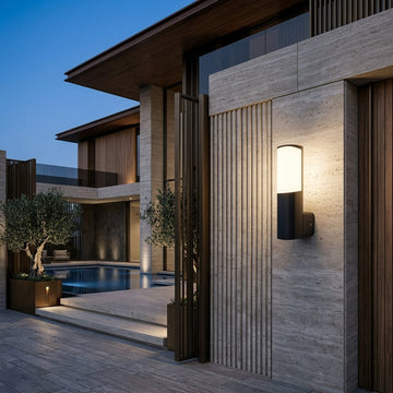 Aplica LED Exterior TARUS Lumina Calda 7W Neagra