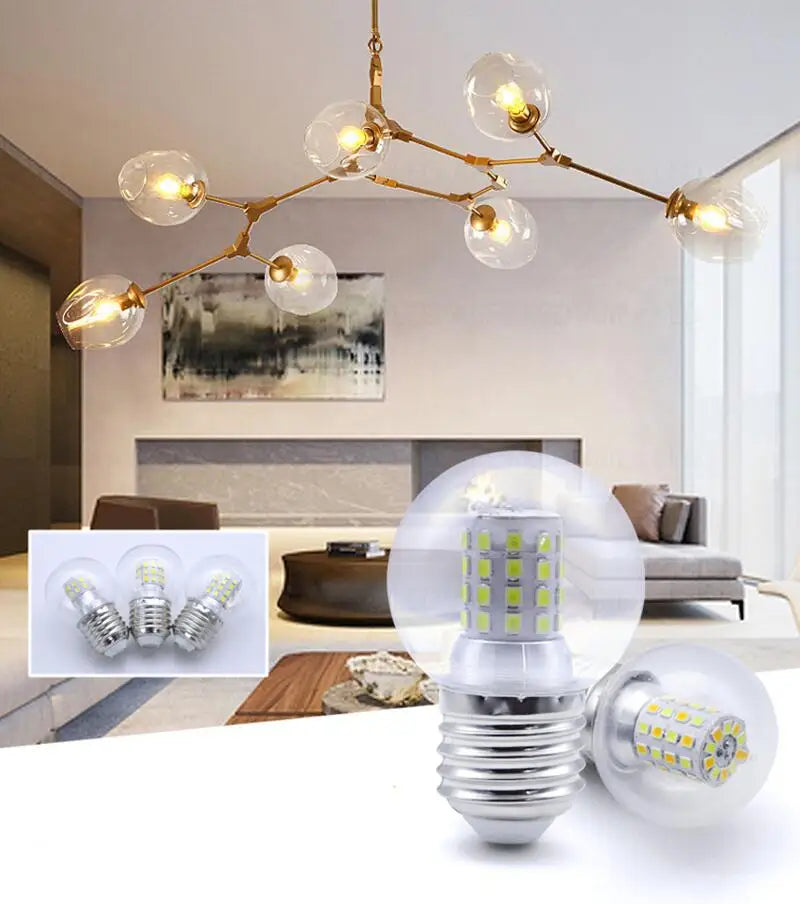 Bec LED E27 G45 9W SMD Transparent LED BULB