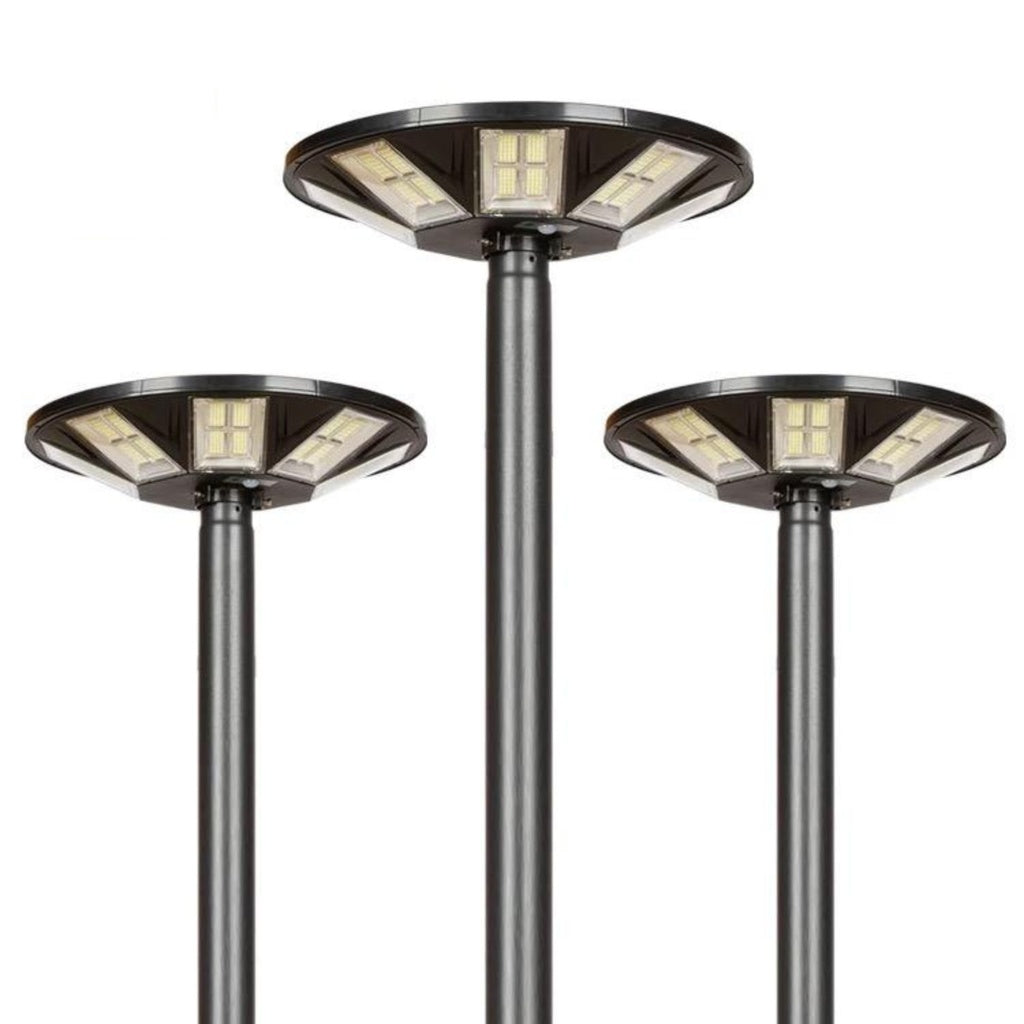 Stalp 2 Metri Echipat Cu Lampa Led 400W Incarcare Solara Si Telecomanda Solar Lamp